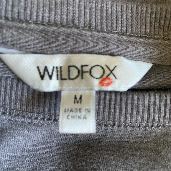 Wild Fox easy does it gray sweatshirt - Picture 4 of 7